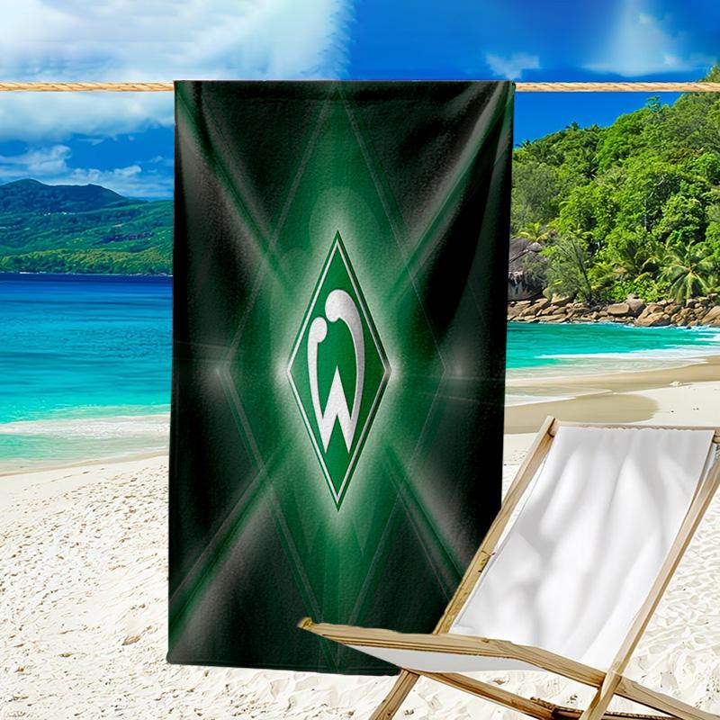 Werder Bremen football Microfiber Beach Towel, Lightweight And Quick-Dry, for Summer Travel, Beach Essential, Swimming Pool Outdoor