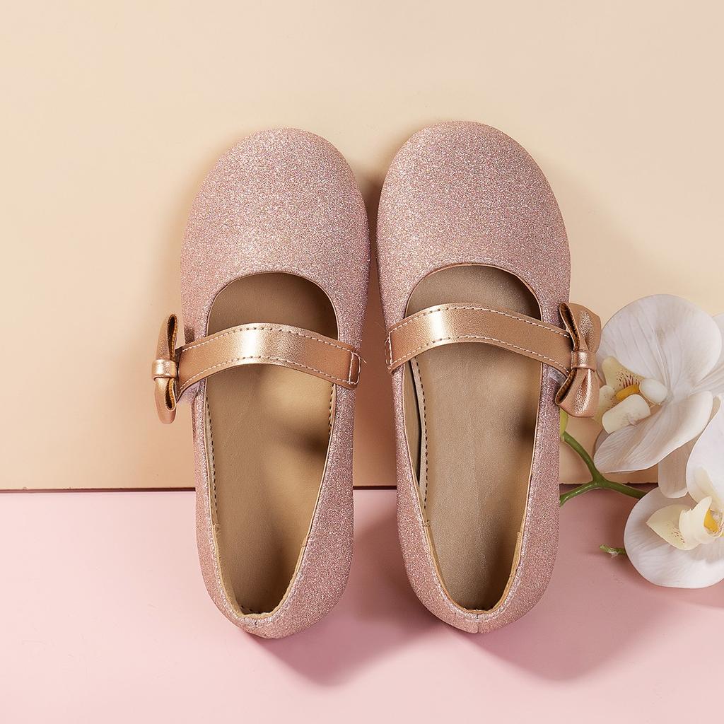 Детские туфли Мэри Джейн с бантом и круглым носком в британском стиле, кожаные туфли для девочек, классическая детская обувь 2024 года для вечеринок, свадеб, шоу