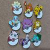 Эмалевые значки Pokemon Жесткая эмаль Милые Аниме Игры Значки на лацкан Женщины Мужчины Брошь для одежды Милый значок Металлические аксессуары для украшений Подарок для фанатов