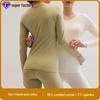 Women's Pure Cotton Thermal Underwear Set - Round Neck, Large Size, Autumn/Winter Collection