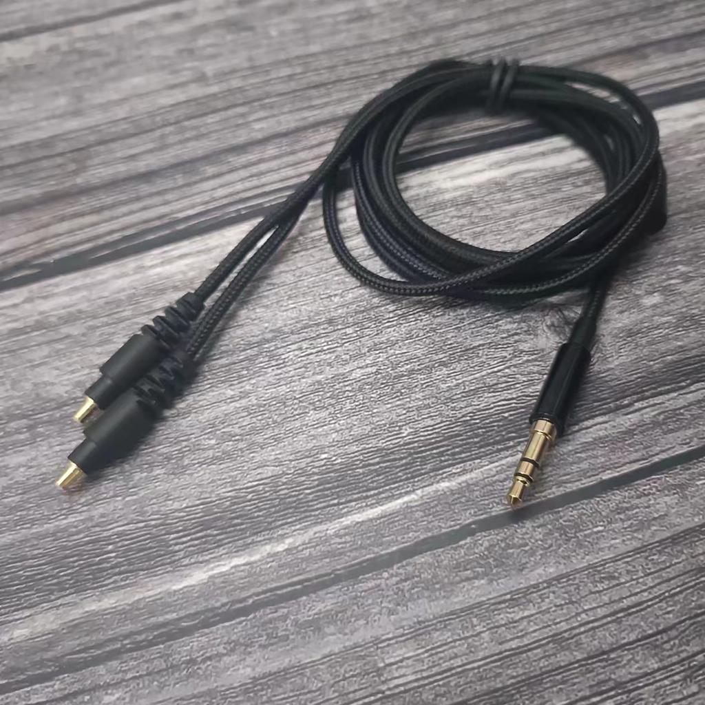 Improved Headphone Cable for MSR7b/SR9/ESW990h/ ES770h/ESW950/ES750 Headphones 3D Sound Wide Sound Range