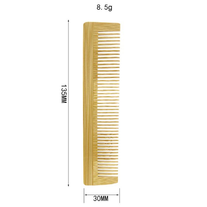 1 шт. Натуральная бамбуковая расческа, щетка для волос, уход за волосами, красота, спа, массажер, расческа для ухода за волосами, бамбуковая щетка для волос с вентиляцией