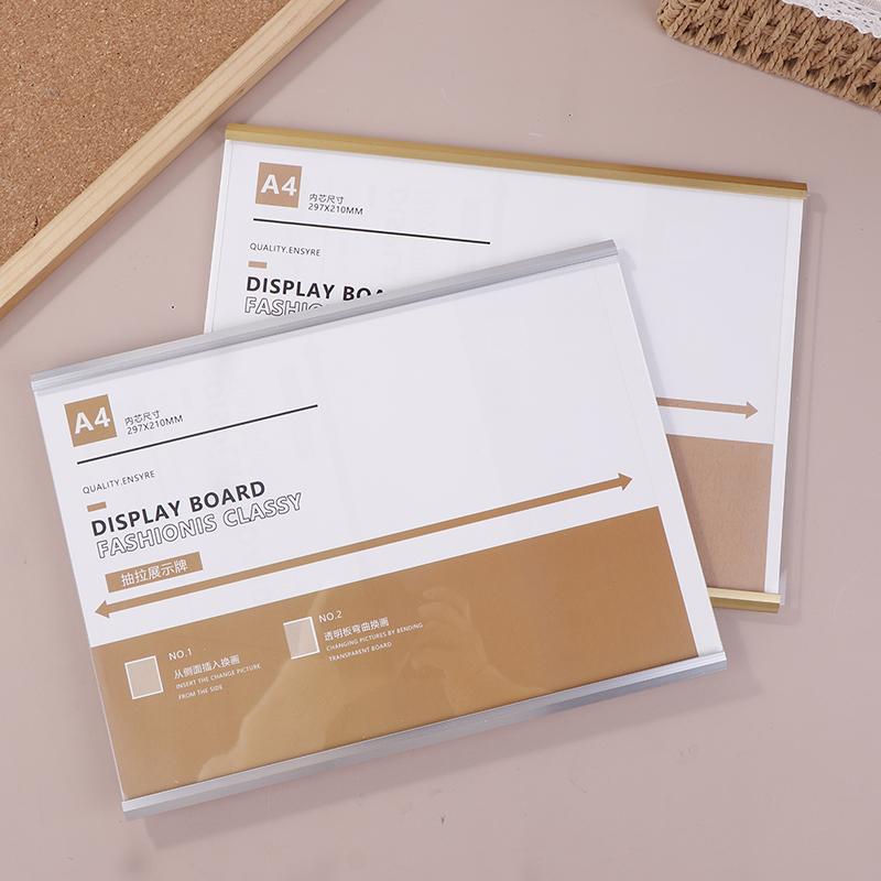 Настенный держатель для знаков формата A4 8,5 x 11 дюймов, акриловая подставка для меню, бумаги с ценами, фотографий, постеров, листовок для ресторана