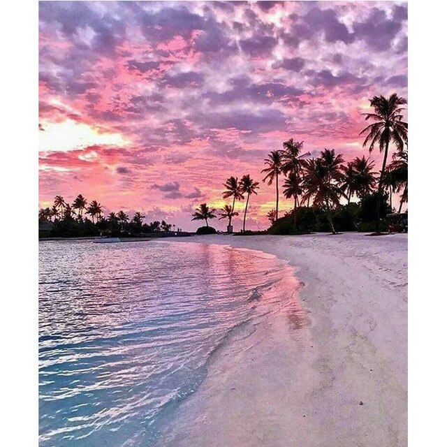 5D DIY алмазная живопись закат пейзаж дерево полный квадратный/круглый дрель пейзаж Алмазная вышивка крестиком домашний декор подарок