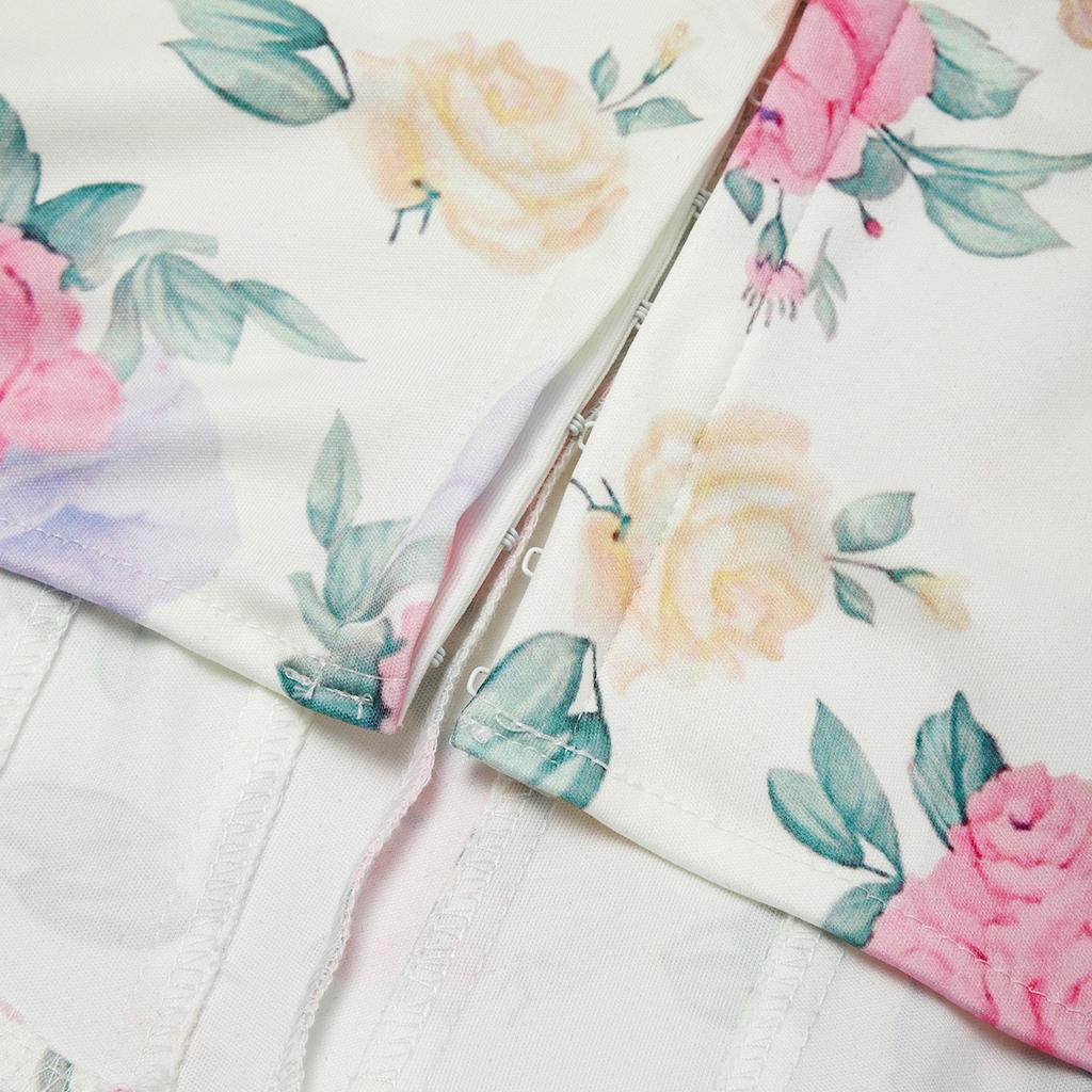 Women's Sexy Hottie Low Cut Backless Floral Wrap Diamond Fishbone Waist Tie Small Tank Top