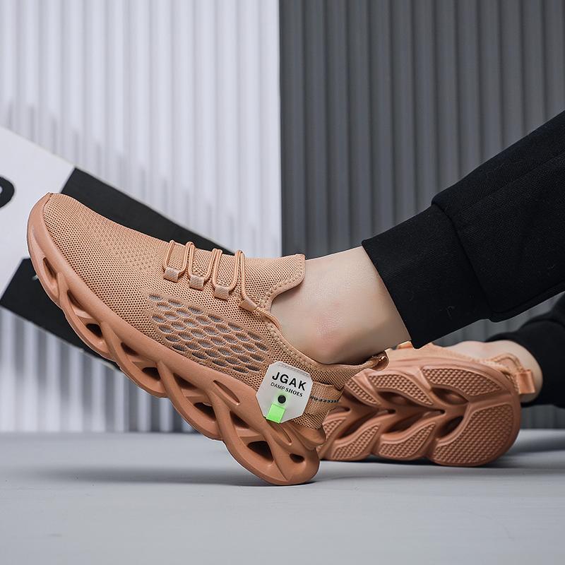 Летняя мужская обувь большого размера, легкая, дышащая, сетчатая, мужские кроссовки, беговые кроссовки, теннисная спортивная мужская обувь