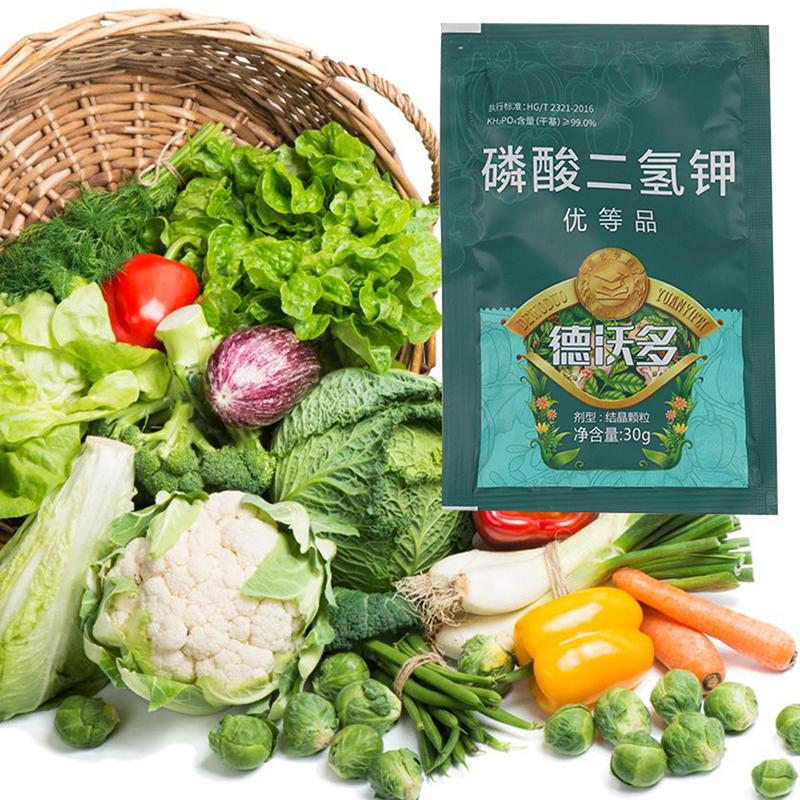 1 шт. 30 г калия дигидрофосфата поверхностного удобрения листьев способствует росту растений бонсай цветочное комплексное удобрение