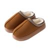 New Autumn and Winter Lace Fashion Cotton Slippers Household Couple Indoor and Outdoor Warm Cotton Slippers