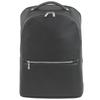 Memezawa Bags Деловой рюкзак для женщин и мужчин, для 15-дюймового ноутбука, узкий, формата А4, легкий, двухсекционный, из искусственной кожи, Название бренда,