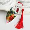 Ancient Chinese Landscape Painting Bookmark Beautiful Beautiful Leaf Vein Bookmark Gift To Classmates and Friends