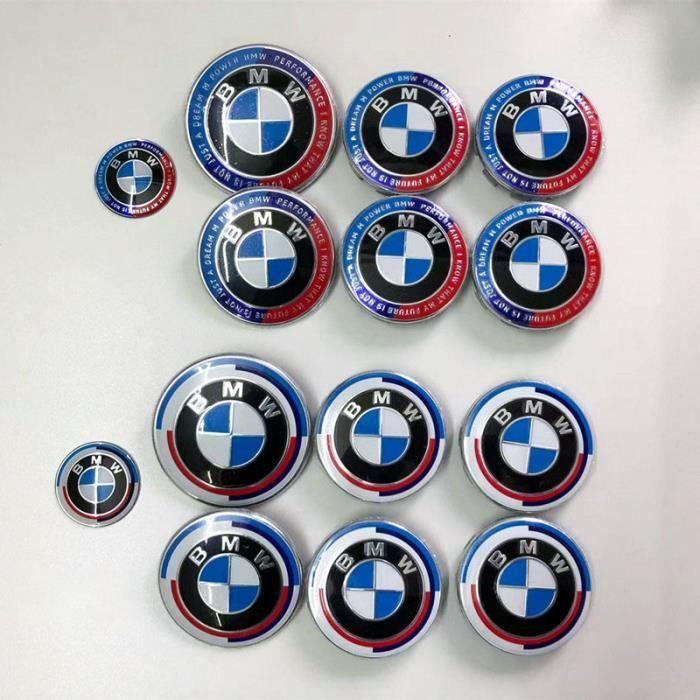BMW Modification extérieure limitée du 50e anniversaire de LOGO BADGE anniversaire style--Repère avant 73mm