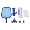 Набор вакуумной головки для бассейна и сачка-скиммера, сетка для скимминга со съемной штангой, принадлежность для очистки бассейна