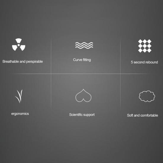 Chair Headrest Universal Ergonomic Office Chair Head Pillow Adjustable Support Cushion for Work Home School