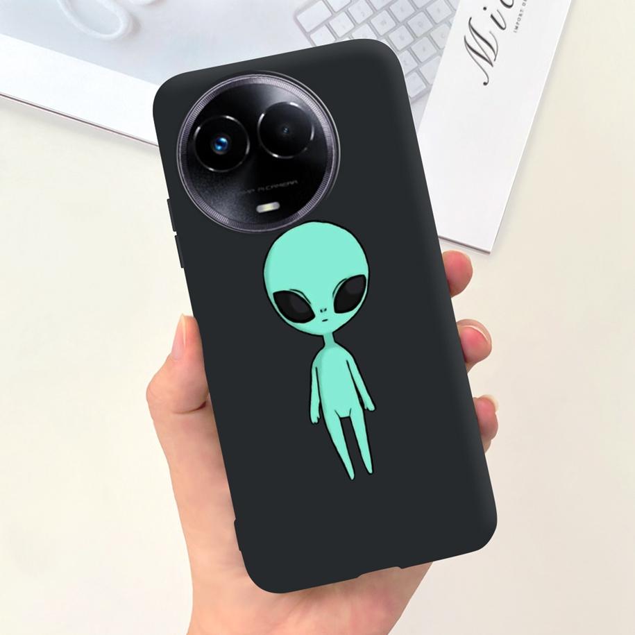 Ударопрочный Чехол Для Realme 11 5G / Realme 11X Чехол На Телефон Модный Девушки Мягкий Силикон Funda Для Realme11 11 X 2023 RMX3785 Coque