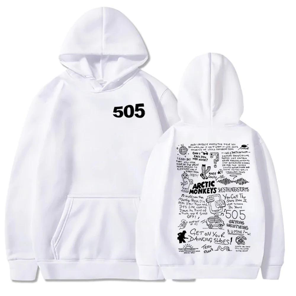 505 Hoodie Arctic Monkeys Music Hoodie Arctic Monkeys Merch Подарок для фанатов Arctic Monkeys Пуловер Топы Уличная одежда Унисекс