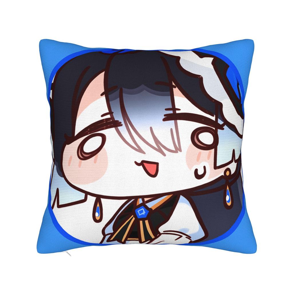Pillow Case Kawaii Gaming T-Trickcals Print Pillow Cover For Chair Sofa Home Decor Vintage Pillowcases