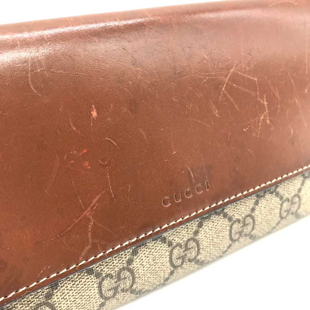 Б/у Кошелек GUCCI GG Supreme Canvas унисекс