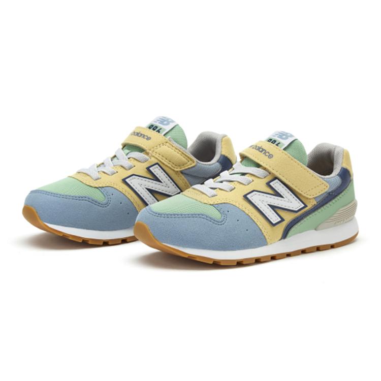 New Balance Амортизирующие Устойчивые к истиранию Дышащие Низкие Повседневные кроссовки для детей Детские YV996OB3