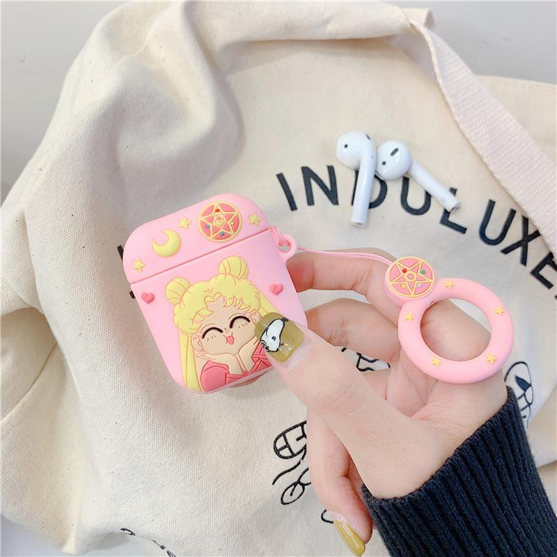 Applicable AirPods 1 protective case Cute cartoon silicone 1st generation 1st generation 4th generation New 3rd generation Apple wireless earphone cas
