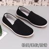 Old Beijing Cloth Shoes Men's Non-slip and Wear-resistant Middle and Old Lightweight and Breathable Stall Work Black Cloth Shoes