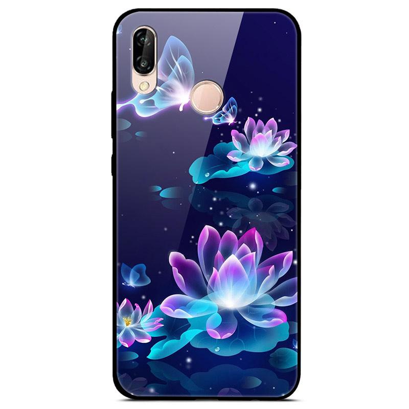 Чехол для Huawei P30 Lite P30 P20Pro Lite Закаленное Стекло Жесткая Задняя Крышка Для Huawei P20 Pro Чехол для Телефона Fundas Capa P30 Pro P20Pro