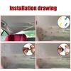 60pcs/set Car Roof Repair Rivet Sagging Headliner Fix Repair Kit Part Pin Snap