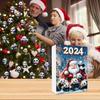 Panda Holiday Countdown Calendar Featuring 24 Acrylic Backpack Charms For Christmas Celebration