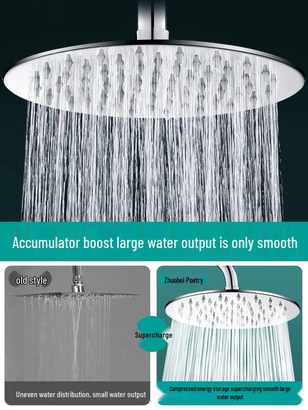 304 Stainless Steel Rainfall Shower Head