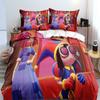 THE AMAZING DIGITAL CIRCUS Cartoon Bedding Set Duvet Cover Set Single Double Bed King Size Bed Set Adult Kid's Bedroom Sheet