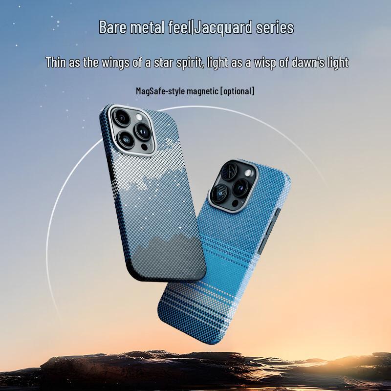 CONGA Kevlar Aramid Fiber Phone Case for iPhone 15 Pro/Pro Max