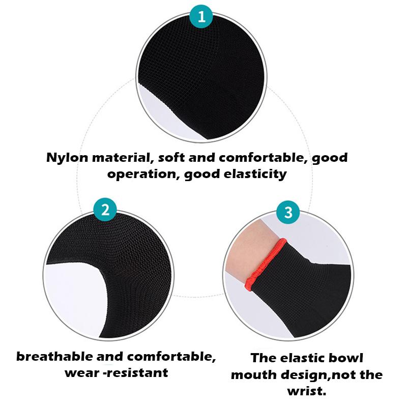 ALIWRAP 5/10Pairs Car Vinyl Wrap Gloves Anti-Static Window Tinting Film Install Gloves Fingertip Work Gloves Auto Wrapping Tools