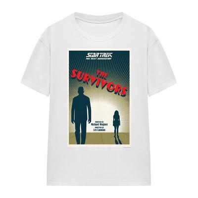 Футболка женская Star Trek TNG Сезон 3 Эпизод 3 S-2XL, Белая