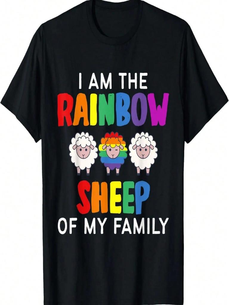 I Am The Rainbow Sheep Of My Family - LGBT LGBTQ Gay Pride T-Shirt