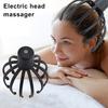 Electric Octopus Head Massager Deep Scalp Massage 3 Modes Vibrating Head Massager Cordless Portable Octopus Claw Scalp Massage Tool