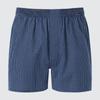 Uniqlo Check Pattern Trunks with Front Opening and Elastic Waistband