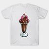 T Shirt Women Choclate Ice Cream Harajuku Print Kawaii Tshirt Summer Short Sleeve Female T-Shirt Top Tee