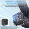 Flexible Ducting Exhaust Fan Kit 4300 RPM Fan Fume Ventilation Kit  For 3D Printer Enclosure