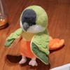 Мягкая игрушка-кукла попугай Косплей Плюшевая кукла Образовательные игрушки Кавайный Какаду/Волнистый попугайчик/Ожереловый попугай Марионетка на руку