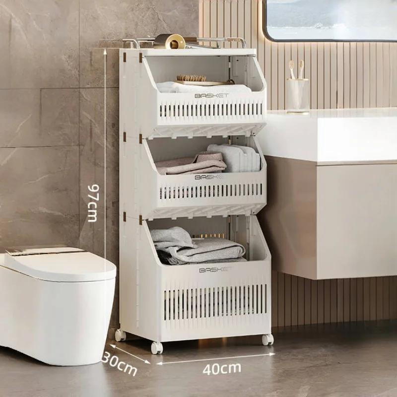 Многослойная корзина для белья Хранение грязной одежды Ведро для одежды Корзины для хранения большой вместимости Ящик для хранения в ванной комнате