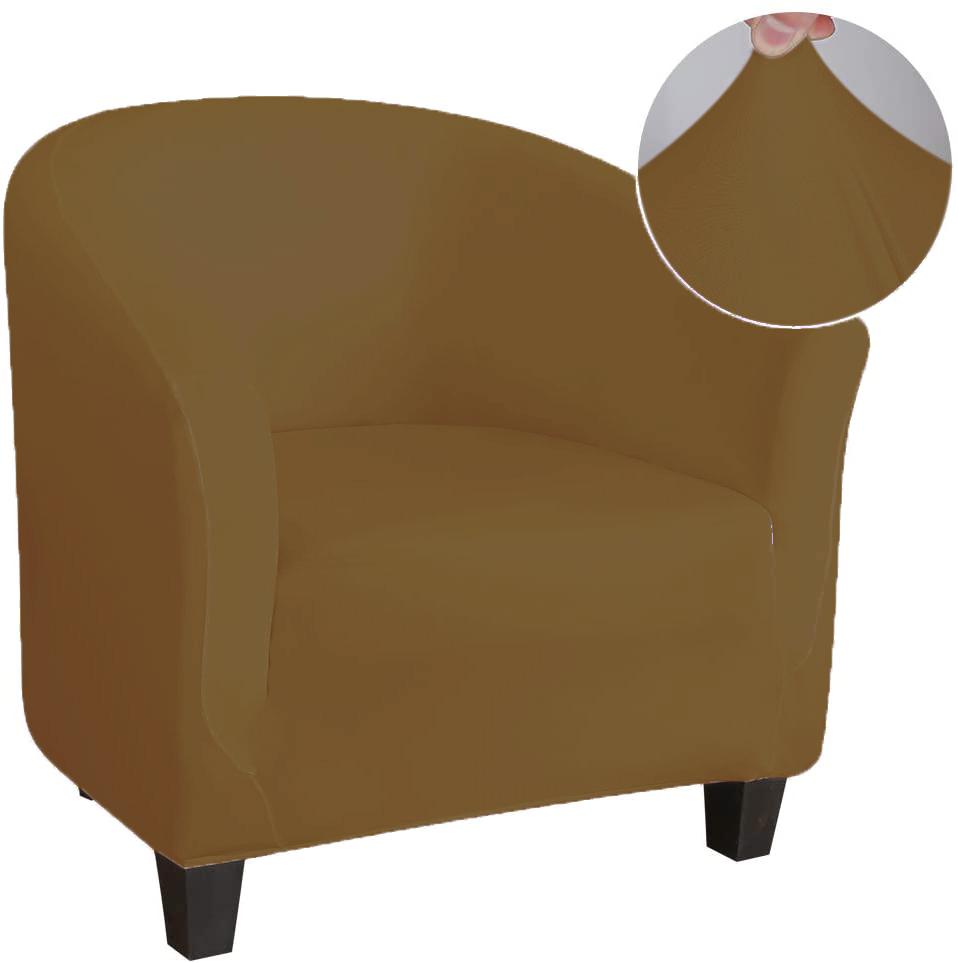 Чехол на клубный стул, эластичный чехол на стул для ванны, чехол для дивана, спандекс, диван, бар, учебная стойка, чехлы для гостиной