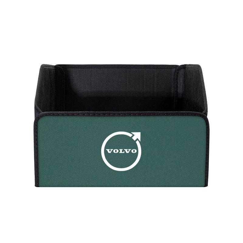 Car Interiors Leather Storage Box Toolcase Multiuse Organizer Bag For Volvo Rdesign V60 V40 XC90 S60 C30 XC60 V50 V70 XC40 S80