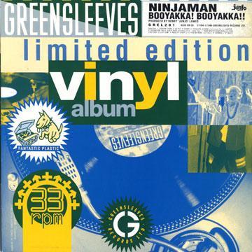Виниловая пластинка NINJAMAN Booyakka Booyakka GREL201 Greensleeves Re 1994 UK Регги Ска Даб Б/у