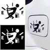 Funny Car Sticker, Gas Gauge Empty Decal, Waterproof Vinyl for Car, Truck, Motorcycle, SUV - Unique Gift Idea!