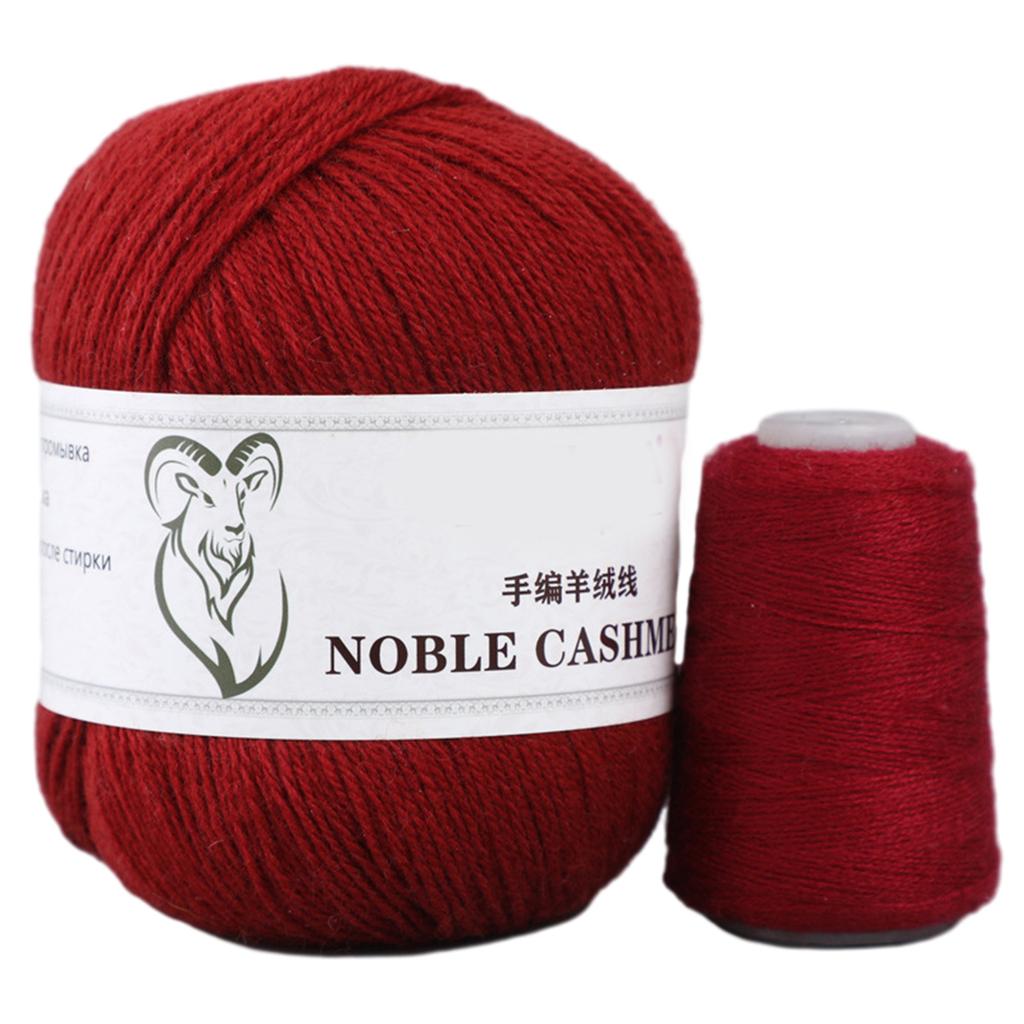 Моток Шерстяной Пряжи для Ручного Вязания и Вязания Крючком Мягкий Теплый и Универсальный Толстый и Уютный для Шапок Перчаток Шалей