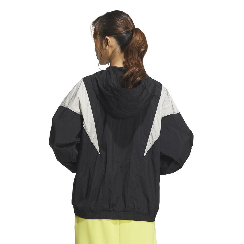 Adidas BYS Woven Lightweight Jacket KRC74 Black 3-Stripes Women's (JL5107) J/L