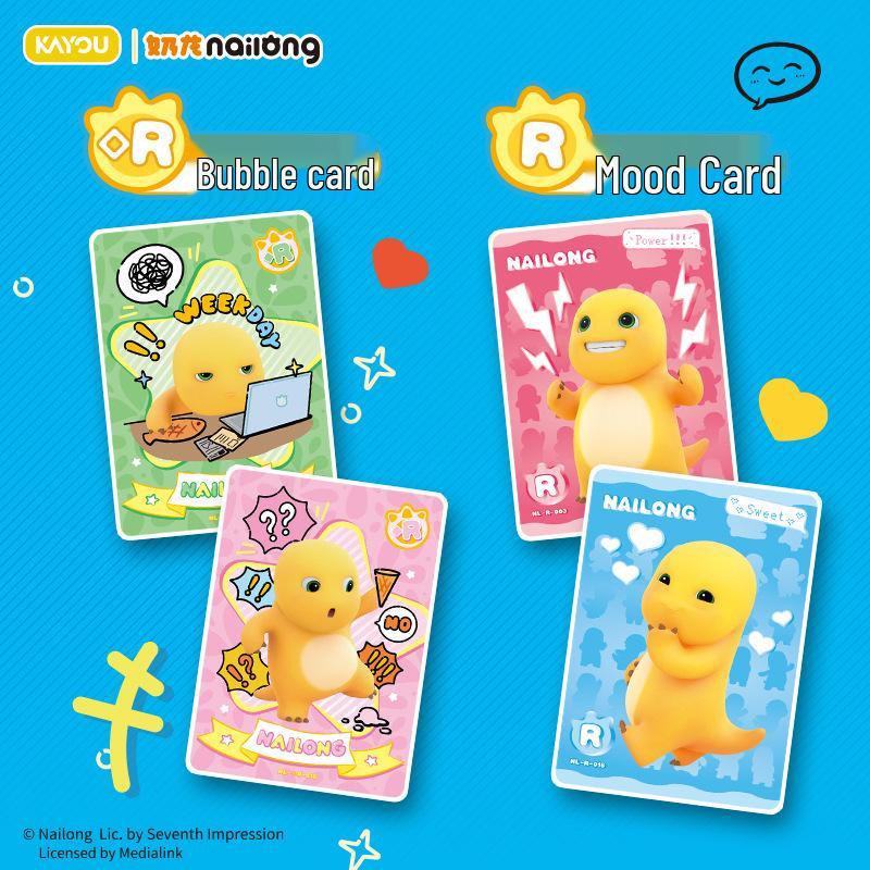 Kayou Милый Инопланетный Дракон Лорд Серия 1 Слепой Бокс Коллекционная Карта Подарочный Набор