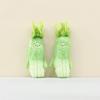 Cute Cartoon Celery Plush Keychain Backpack Decorative Pendant Car Key Pendant Children'S Gift