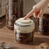 Large Capacity Vacuum Coffee Storage Tank Bean Storage Container Milk Powder Storage