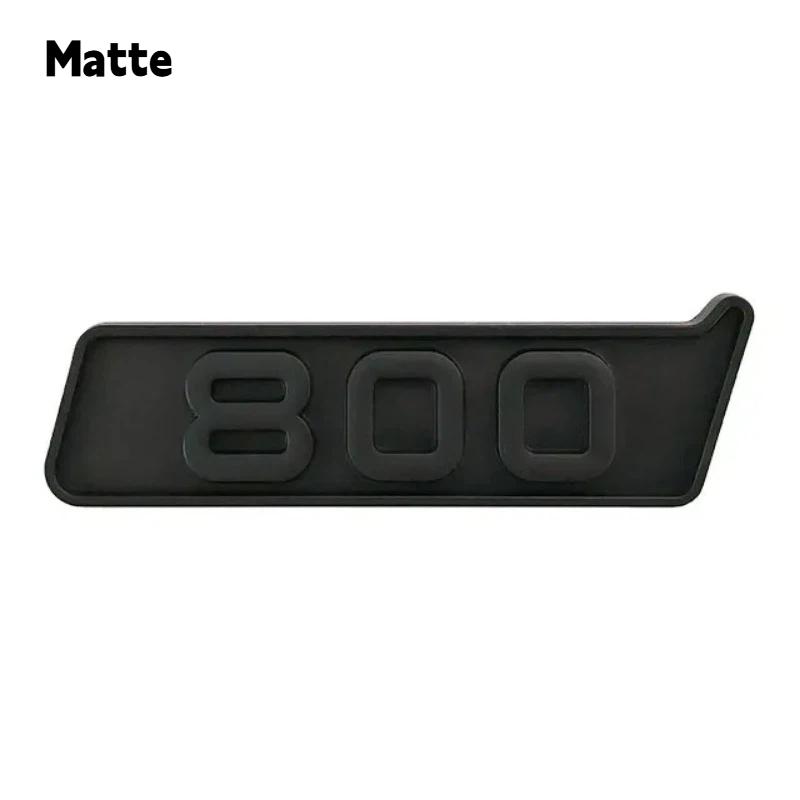 1Pcs 3D ABS 700 800 900 Letters Car Fender Emblem Badge Sticker Accessories