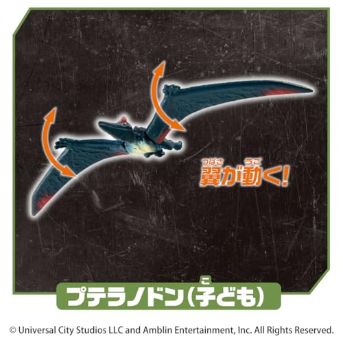 Takara Tomy Ania Jurassic World Quetzalcoatlus DX Set - Animal Dinosaur Toy (Ages 3+)